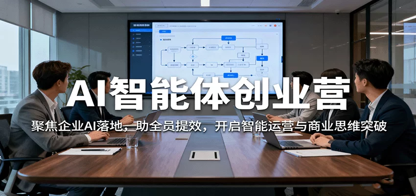 AI智能体创业营：聚焦企业AI落地，助全员提效，开启智能运营与商业思维突破-小二项目网