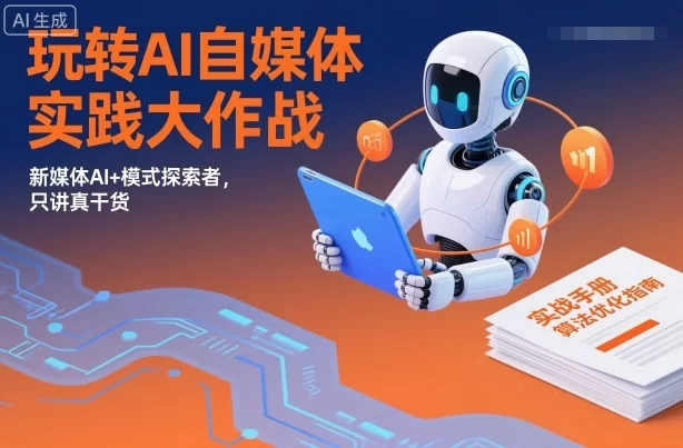 玩转AI自媒体实践大作战，新媒体AI+模式探索者，只讲真干货-小二项目网