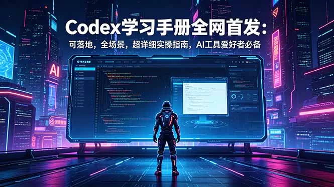 （18871期）Codex学习手册全网首发：可落地，全场景，超详细实操指南，AI工具爱好者必备-小二项目网