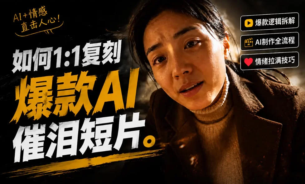 豆包+Gemini生成真人AI短剧-拆解复刻百万爆款第一人称短片，一站式讲透爆款复刻全流程-小二项目网