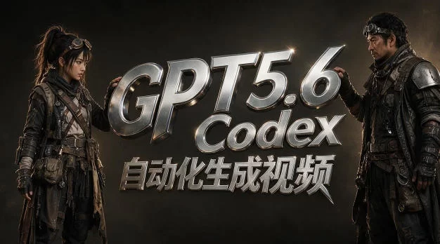 （19393期）GPT5.6+Codex自动化视频生成：提示词设计×角色设定×封面海报×工作流思路，高效产出AI视频-小二项目网