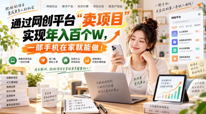 （20682期）【教副业兼职课程】实现月入1-5W！毫无保留的全部教给你，长期稳定项目！-小二项目网
