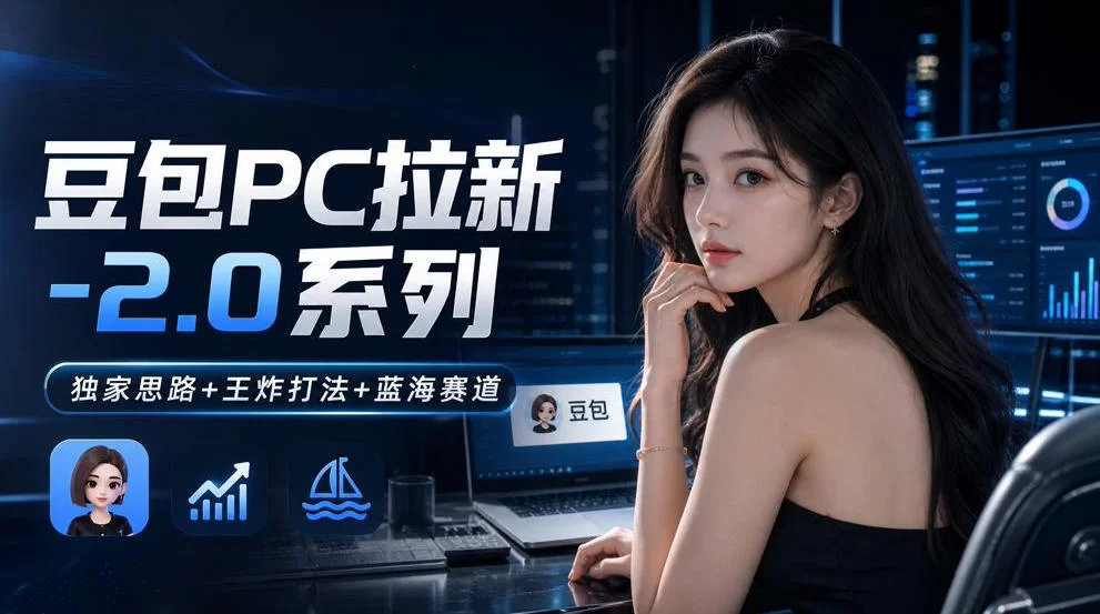 豆包PC拉新2.0系列-独家思路+王炸打法+蓝海赛道-小二项目网