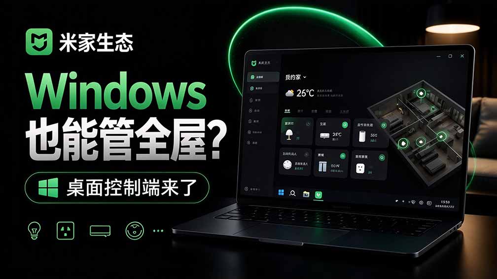 （21178期）Windows电脑也能管全屋？这下真省心，米家生态桌面控制端来了，Github最新开源，MiHome-Windows-小二项目网