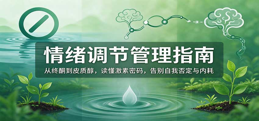 情绪调节管理指南：从睾酮到皮质醇，读懂激素密码，告别自我否定与内耗-小二项目网