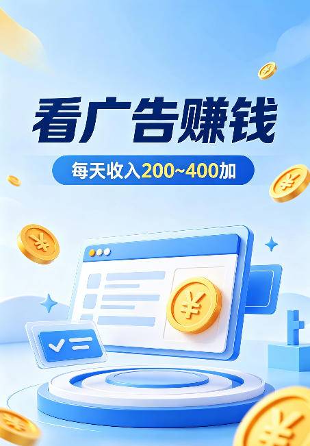 普通人翻身副业，ai自动浏览广告计划，零经验上手，日入300-400+，稳定增收，风口红利【揭秘】-小二项目网